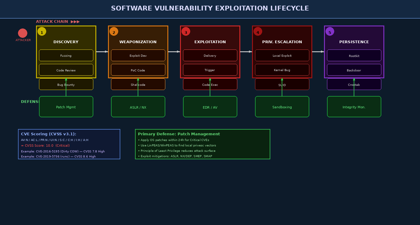 Vulnerability Exploitation Lifecycle