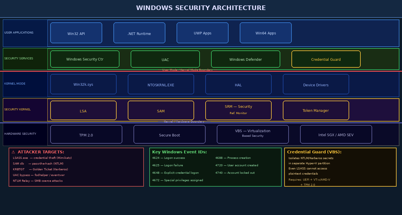Windows Security Architecture